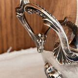 Christofle Marly model sugar bowl in silver-plated metal