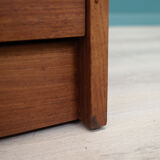 Commode en cerise, années 70, design danois, fabriqué au Danemark