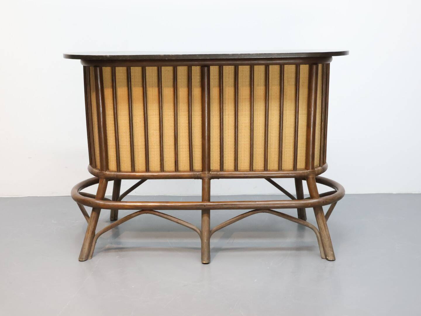 Vintage bar rotan manou jaren 70