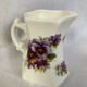 Staffordshire fine bone china milk jug