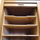Atypical double curtain file cabinet