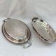 Silver metal covered dish signed Lancel dimension: height -14cm- width -48cm-