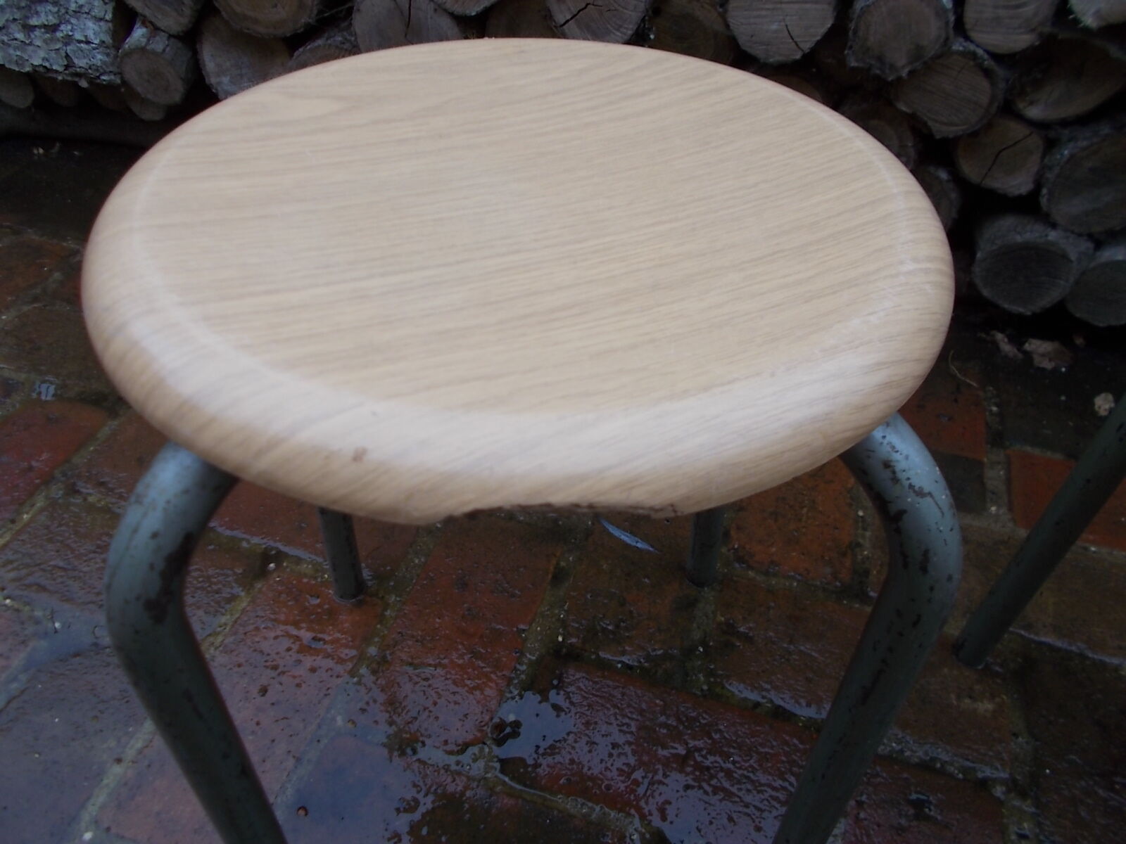 Pair of vintage Werzalit stools