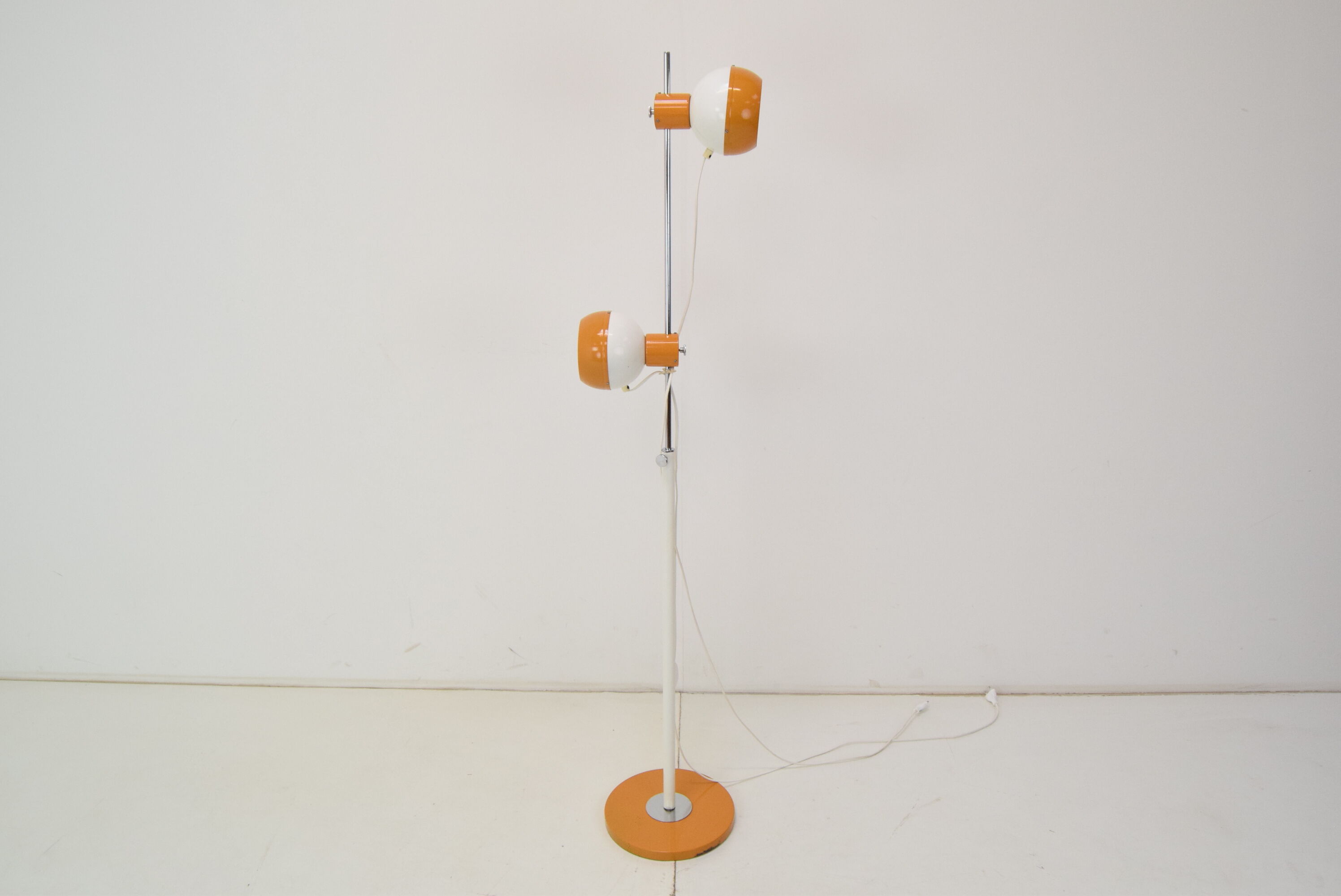 Mid-century magnetic floor lamp adjustable/drukov,1970's.