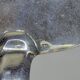 Old Silver Metal Cake Pie Server