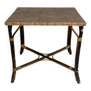 Table en bambou et rotin