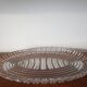 Plat en verre vintage