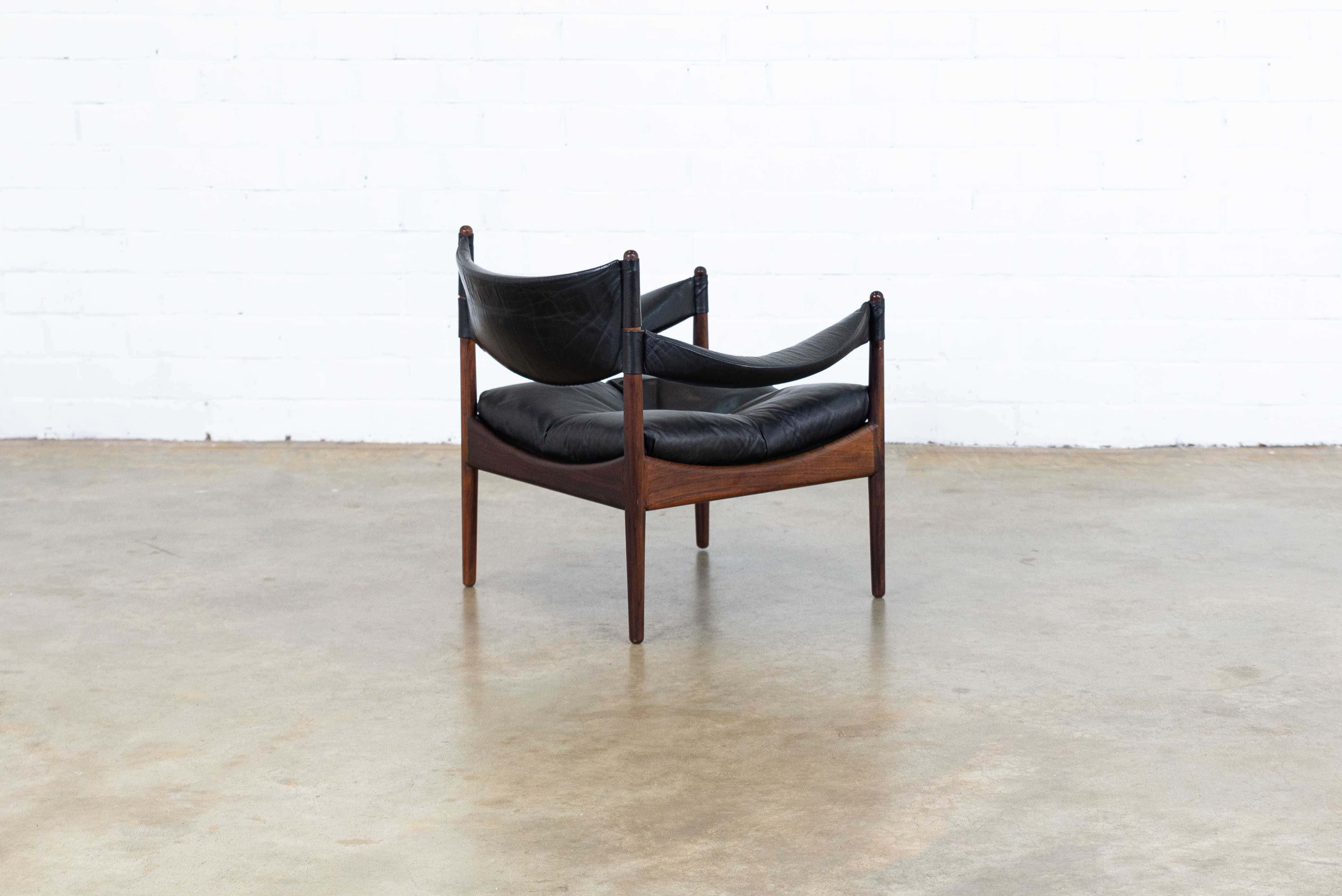 Rosewood Modus Lounge Chair by Kristian Vedel for Søren Willadsen Møbelfabrik, 1960s