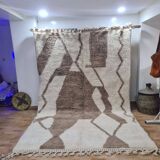 Handmade wool Berber rug 300X200 cm