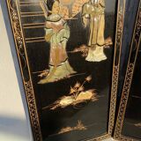 Chinese lacquered panels