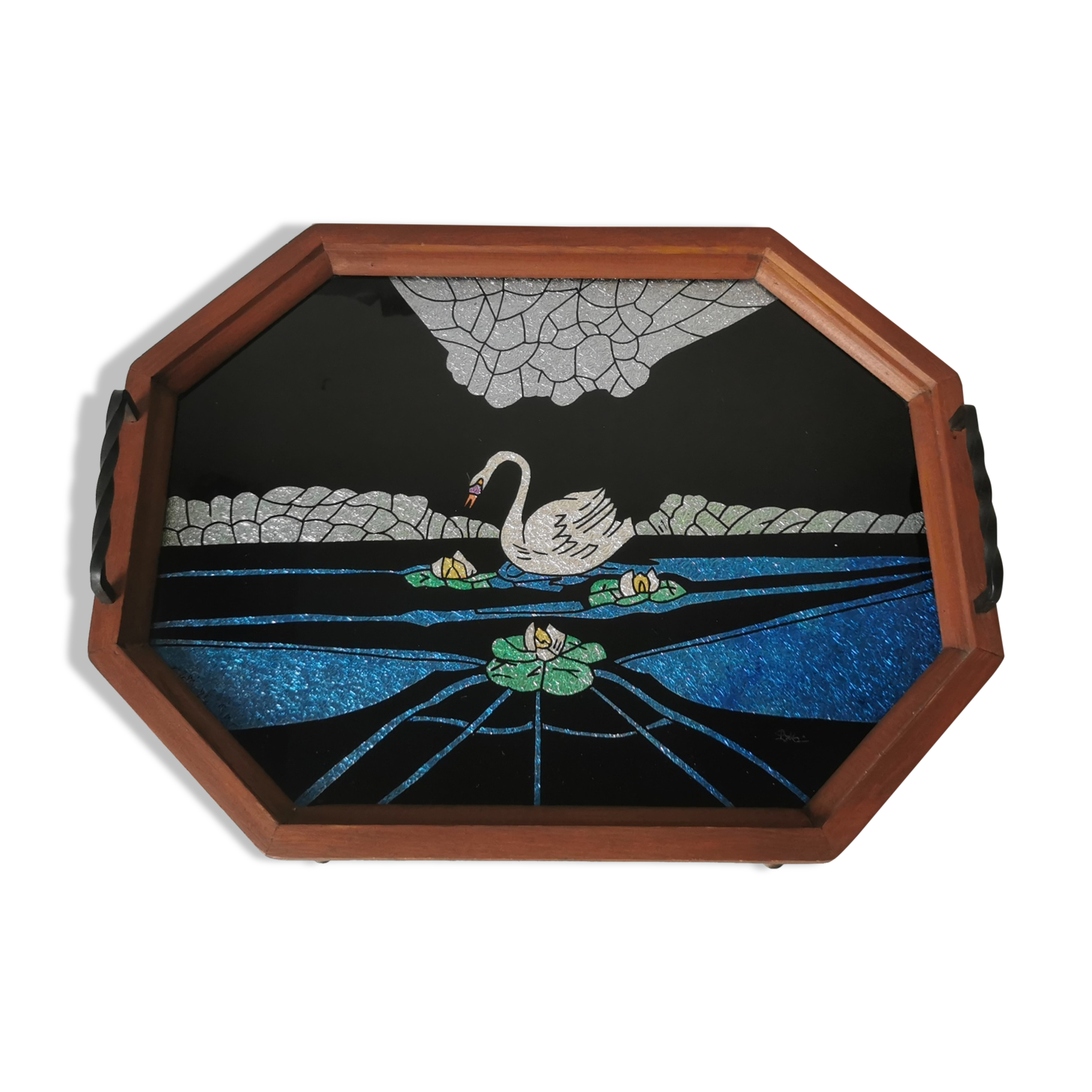 Vintage Swan Tray
