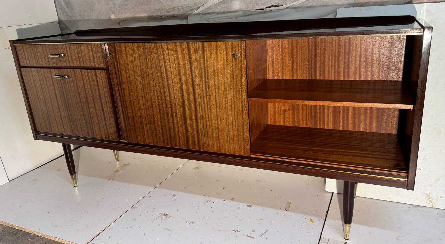 Vintage Scandinavian sideboard