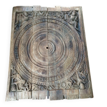 Wood carving