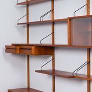 Royal System wall unit by Poul Cadovius for Cado, Denmark, 1960s – 17 pieces