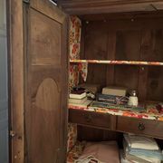 Louis XIV walnut wardrobe with arched panels – 18th century