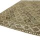 Handmade turkish decorative 1980s 300 cm x 398 cm beige wool carpet