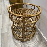 70s rattan bar