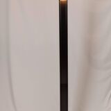 Floor lamp in steel black floor marked "E".