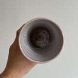 Hand-painted ceramic vase