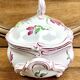 Luneville vegetable soup tureen, street lamp model