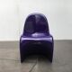 Mid-century Panton side chair set by Verner Panton for Herman Miller, 1960s.