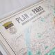 Map of Paris XXL, boroughs and neighborhoods 80 - 142x104cm
