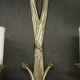 Paire de grandes appliques aux rubans style Louis XVI