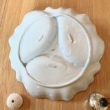 Limoges porcelain shell serving dish