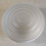 XL opaline globe lampshade, Bauhaus design - early 20th century
