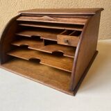 Office storage with plain curtains France JM Paillard vintage design bauhaus art deco 1900