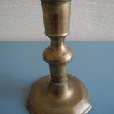 18th century bronze candlestick Haute Epoque antique French candlestick