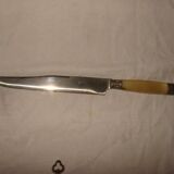 Carving service for leg of lamb from the early 20th century (art deco)