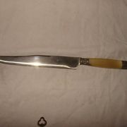 Carving service for leg of lamb from the early 20th century (art deco)