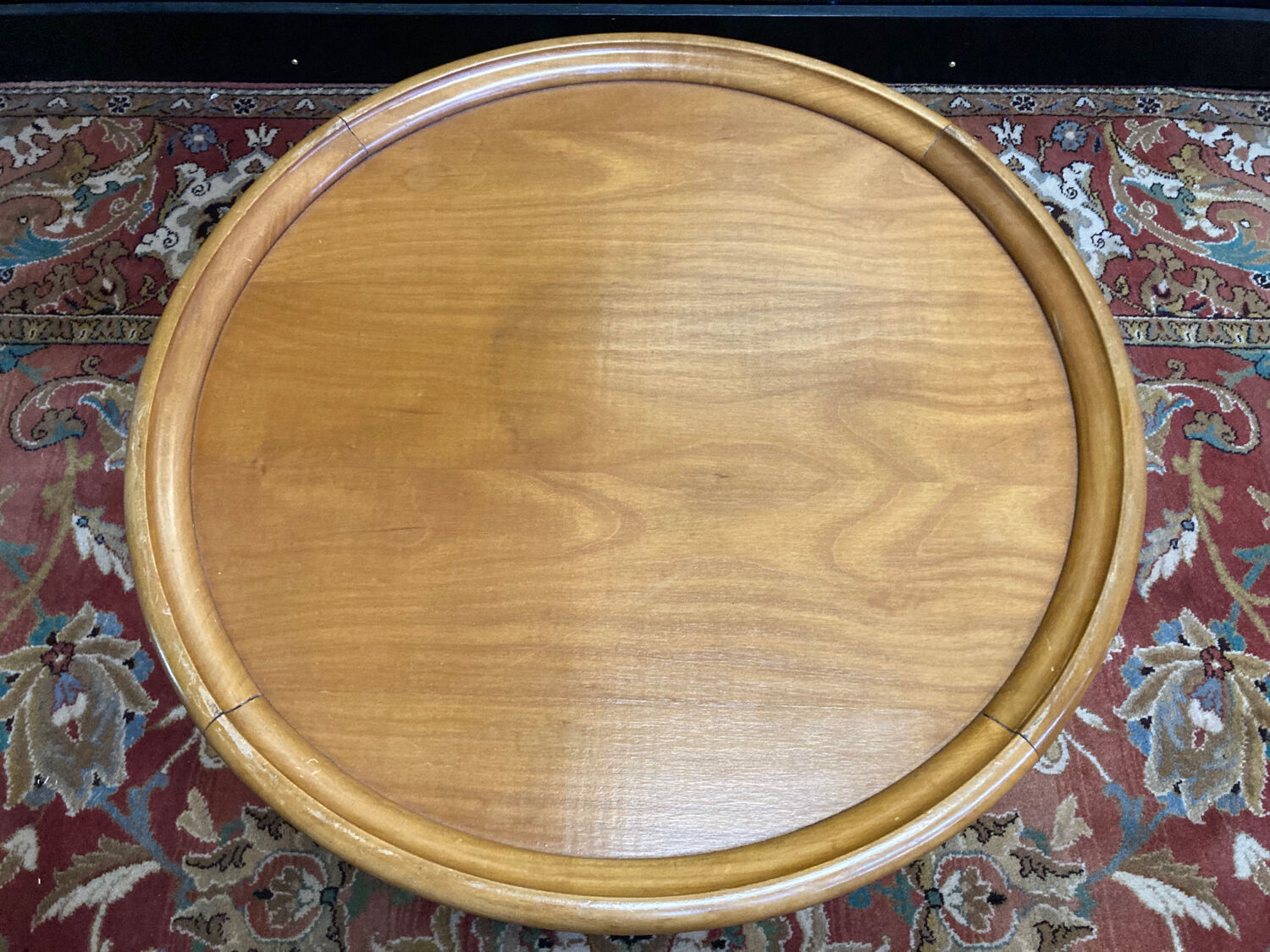 Louis XV cherry pedestal table