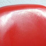 Set of 4 fiberglass chairs stella 1970