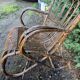 Paire de sieges en rotin annee 1950