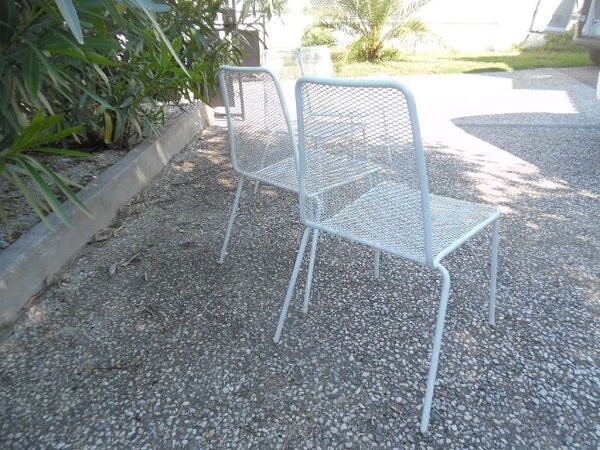 Garden chairs year 60