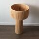Lampadaire raphia naturel