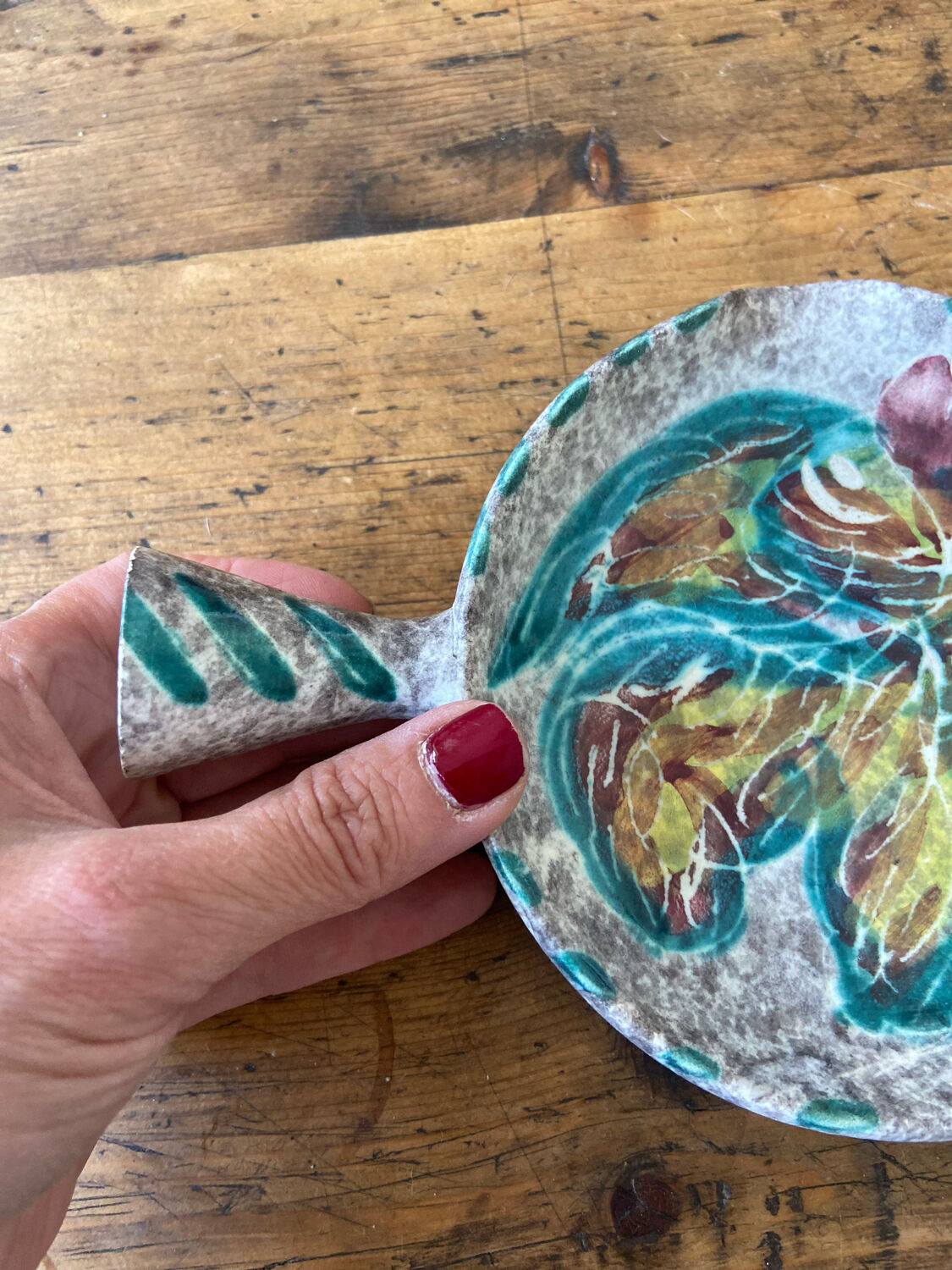 Vintage ceramic signed