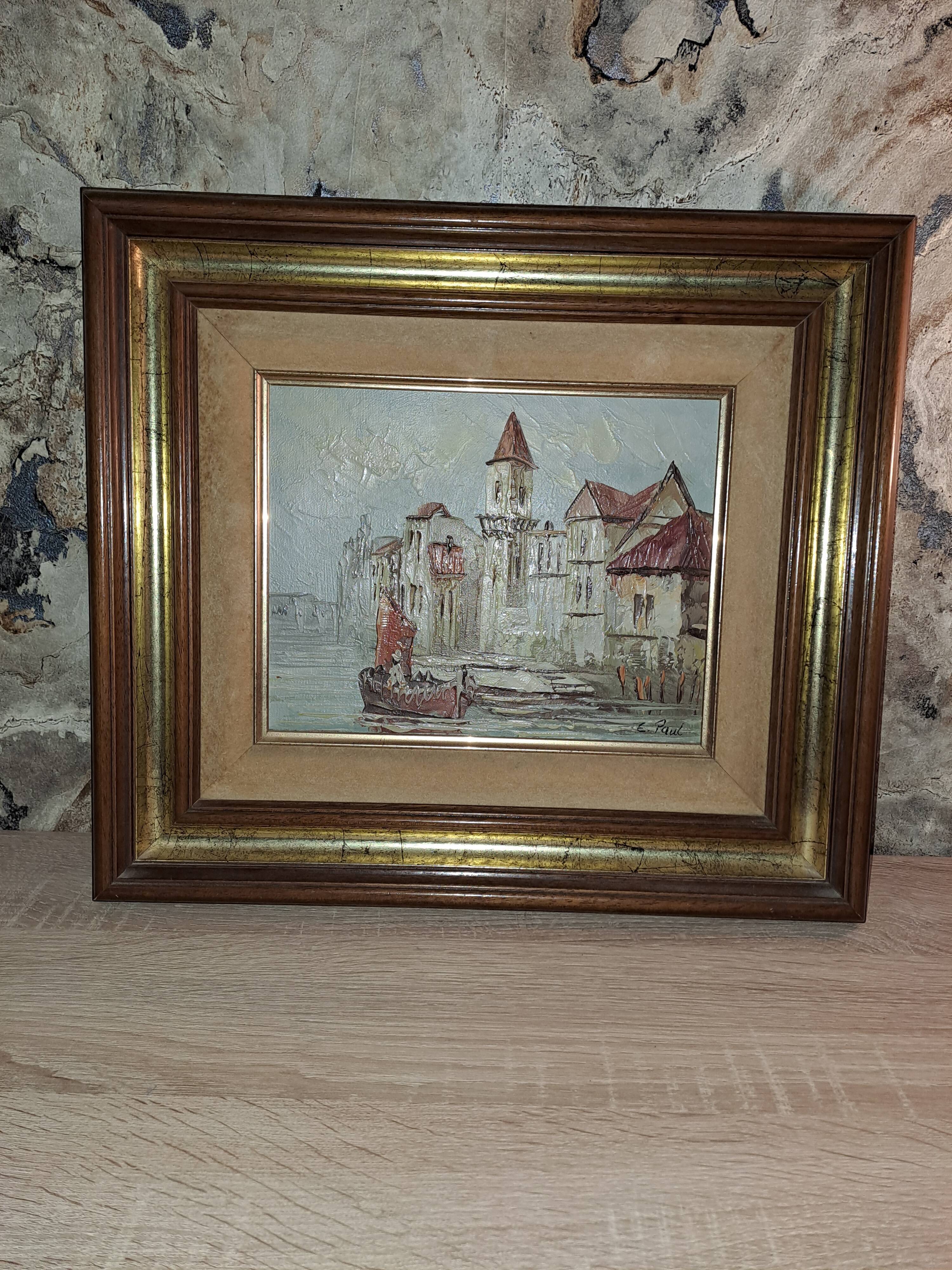 Painting signed e.paul