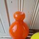Set of 2 Yellow and Orange Opaline Chandeliers