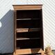 Large antique wardrobe renovated in raw solid wood