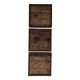 Triptych in bark paper