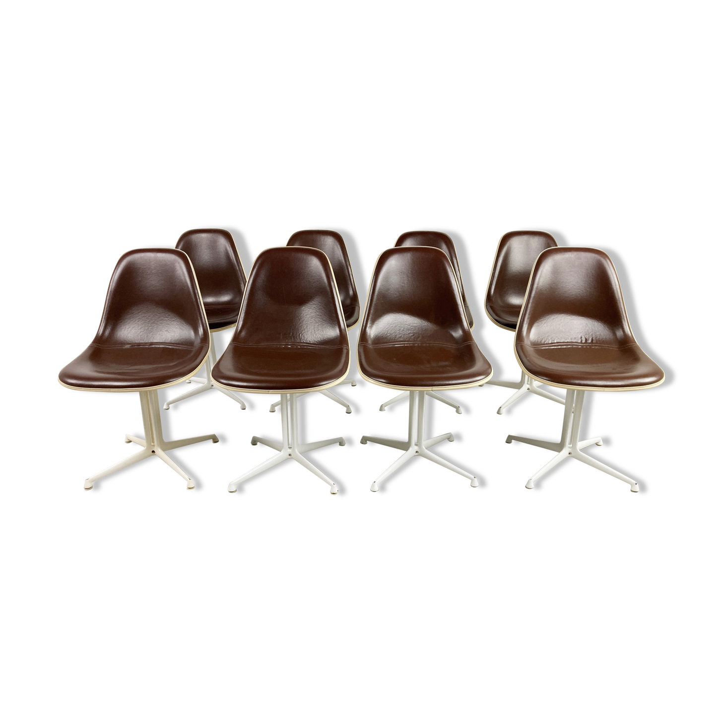 Eames La Fonda chairs by Herman Miller, 1960