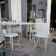 Salon jardin fer forgé