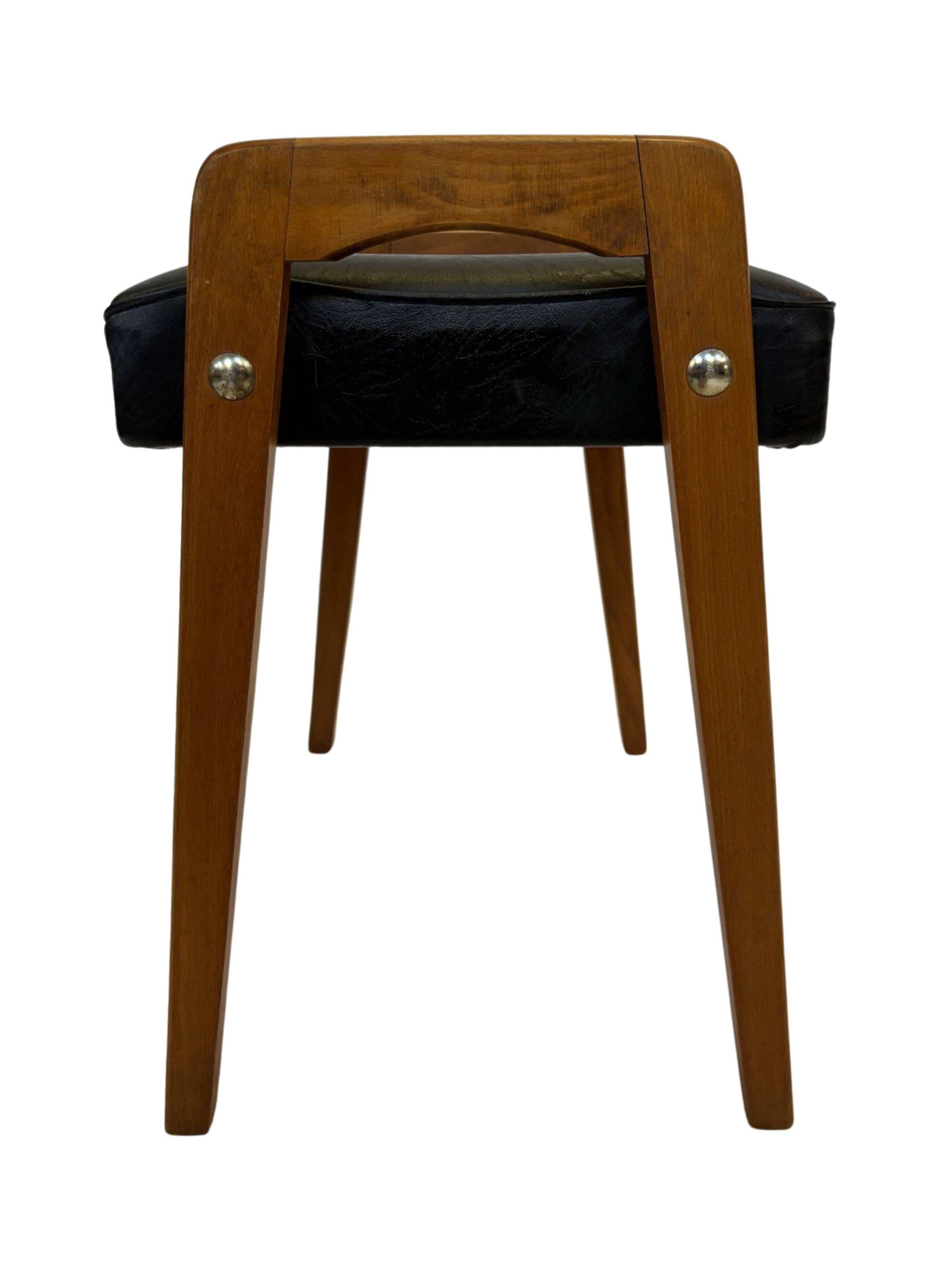 Vintage Footstool Ottoman Danish Design 1960s