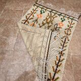 Moroccan Azilal handmade rug, handwoven wool Berber rug.