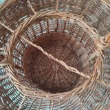 Vintage Wicker Portable Bar
