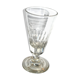 Old absinthe glass in blown glass cut 1900