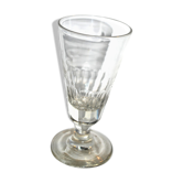 Old absinthe glass in blown glass cut 1900